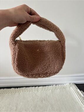 Peta + Jain Plush Bristol Teddy Shoulder Bag